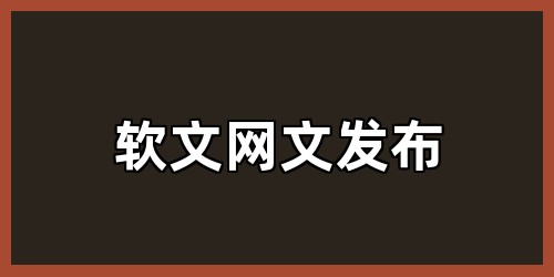 软文网文发布